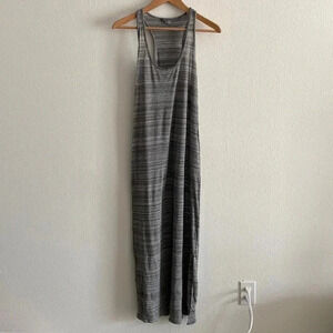 Vince Heathered Gray Lightweight Maxi Tank Dress